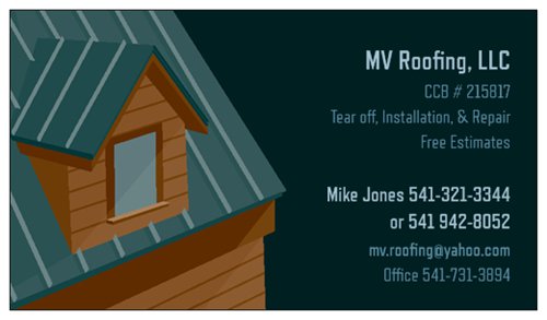 MV Roofing, LLC - Visual