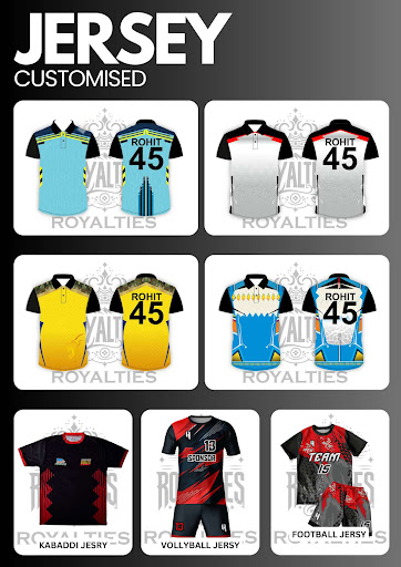 CUSTOMISED JERSEY FOR CRICKET, FOOTBALL & ANY SPORTS post image
