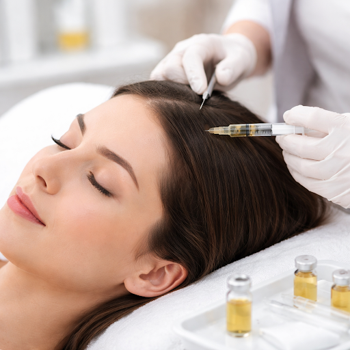 Struggling with thinning hair or reduced hair volume? At Aura Brow by Priyanka in Palam Vihar, Gu… post image