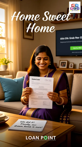Get the best home loan near me in Nanded with Loan Point! As the most loved and customer's favour… post image
