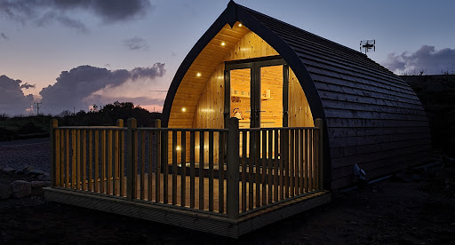 Loch Ewe Luxury Pods