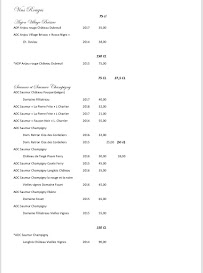 Menu Château le Prieuré - La Maison Younan Page 11
