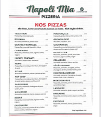 Menu Le Napoli Mia Page 5