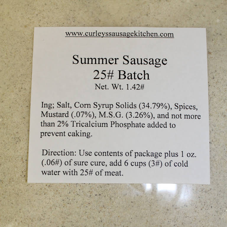 BBQ Seasoning & Rub – Curleys Sausage Kitchen