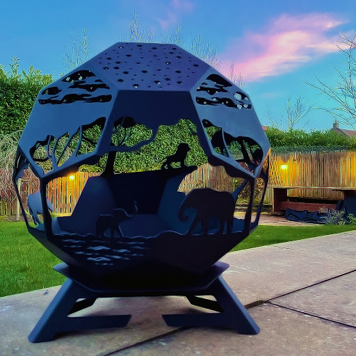 Geodesic Firepits - Visual