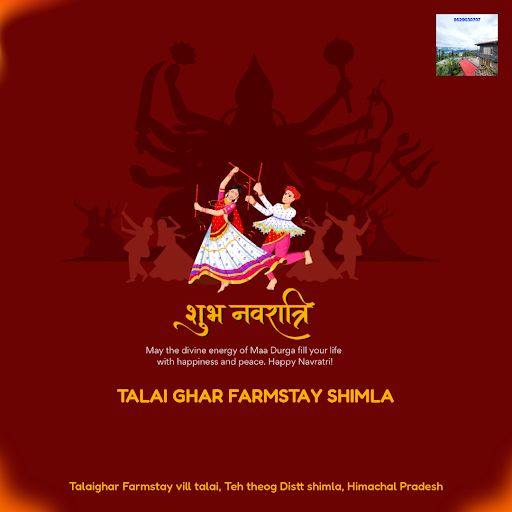 Experience the vibrant spirit of Navratri at Talai ghar Farmstay Shimla, the Best Farm Stay in Te… post image