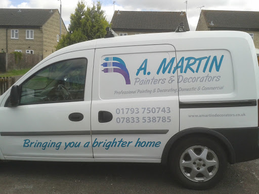 A.Martin Painters and Decorators Cirencester Logo