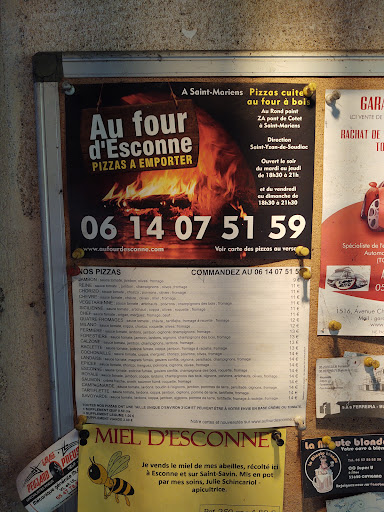 Photo 1 - Au Four d'Esconne Pizza à emporter au feu de bois