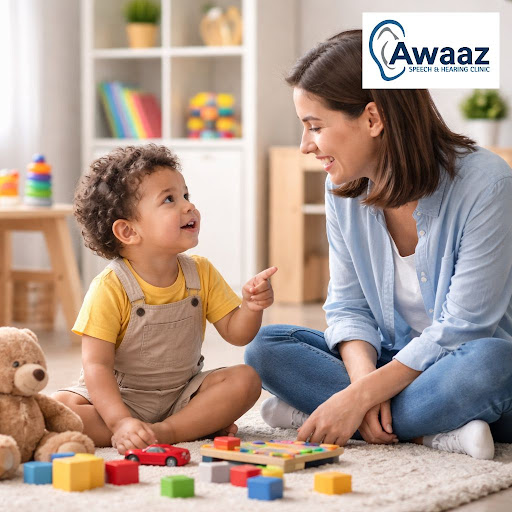 A child’s surroundings shape how they listen, understand, and speak. At Awaaz Speech and Hearing… post image