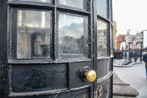 Antique Police Observation Box with Direct Telephonic Communication to Cannon Row Police Station - Thumbnail