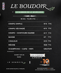 Photo n°17 de LE BARBIER DE LA MADELEINE à La Madeleine (Salon de coiffure)