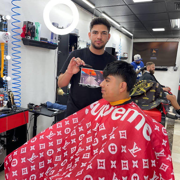 Polite Barber Shop - Newest Louis Vuitton barber cape