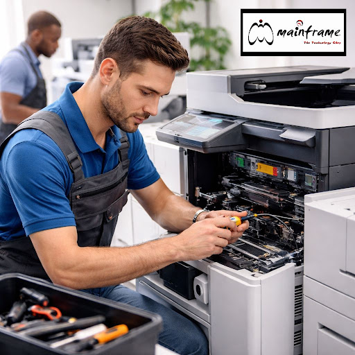 Is your printer giving paper jams, faded prints or error codes at the worst time? Mainframe at Ma… post image