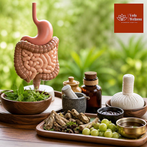 Struggling with acidity, gas, bloating, IBS or chronic constipation? At Veda Wellness Hospital in…