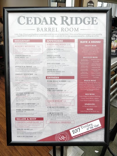 Cedar Ridge Barrel Room