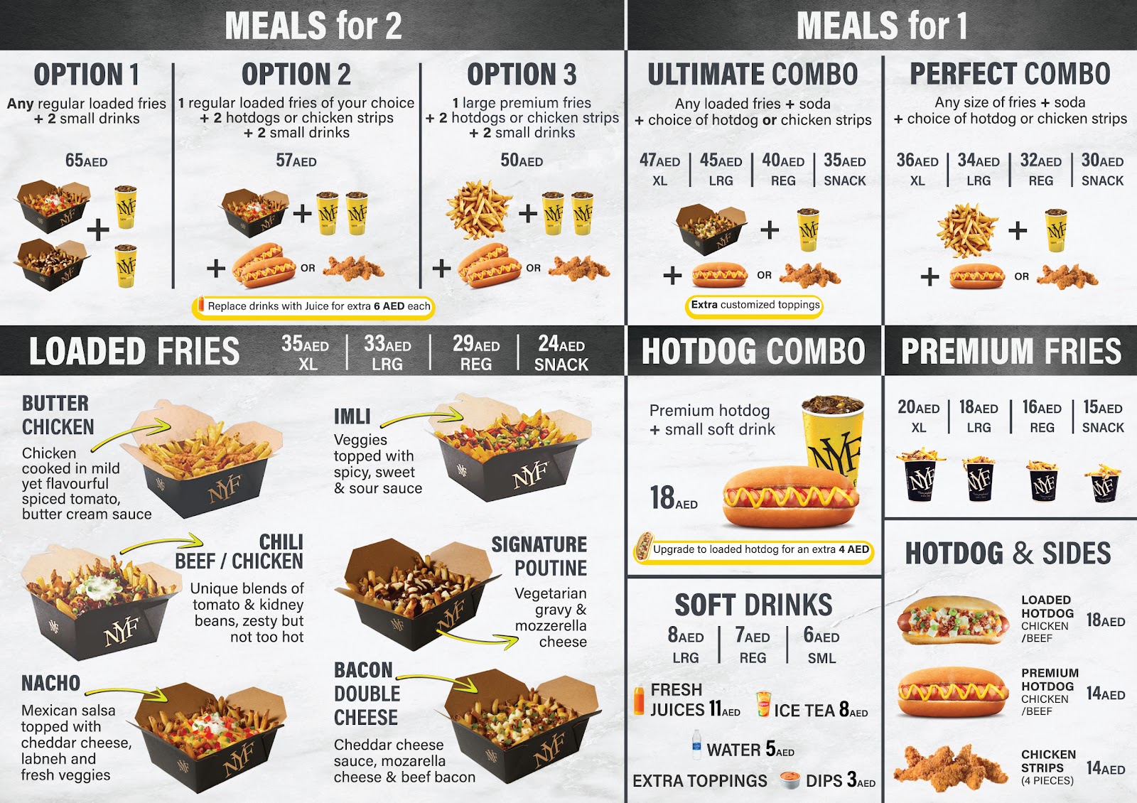 New York Fries | Dubai Mall - صورة 2