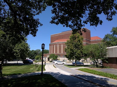 Photos of Elliott Hall of Music