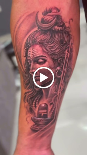 Lord Shiva Tattoo in Pune | Realistic Spiritual Tattoo by King Tattoos & Training Institute post image