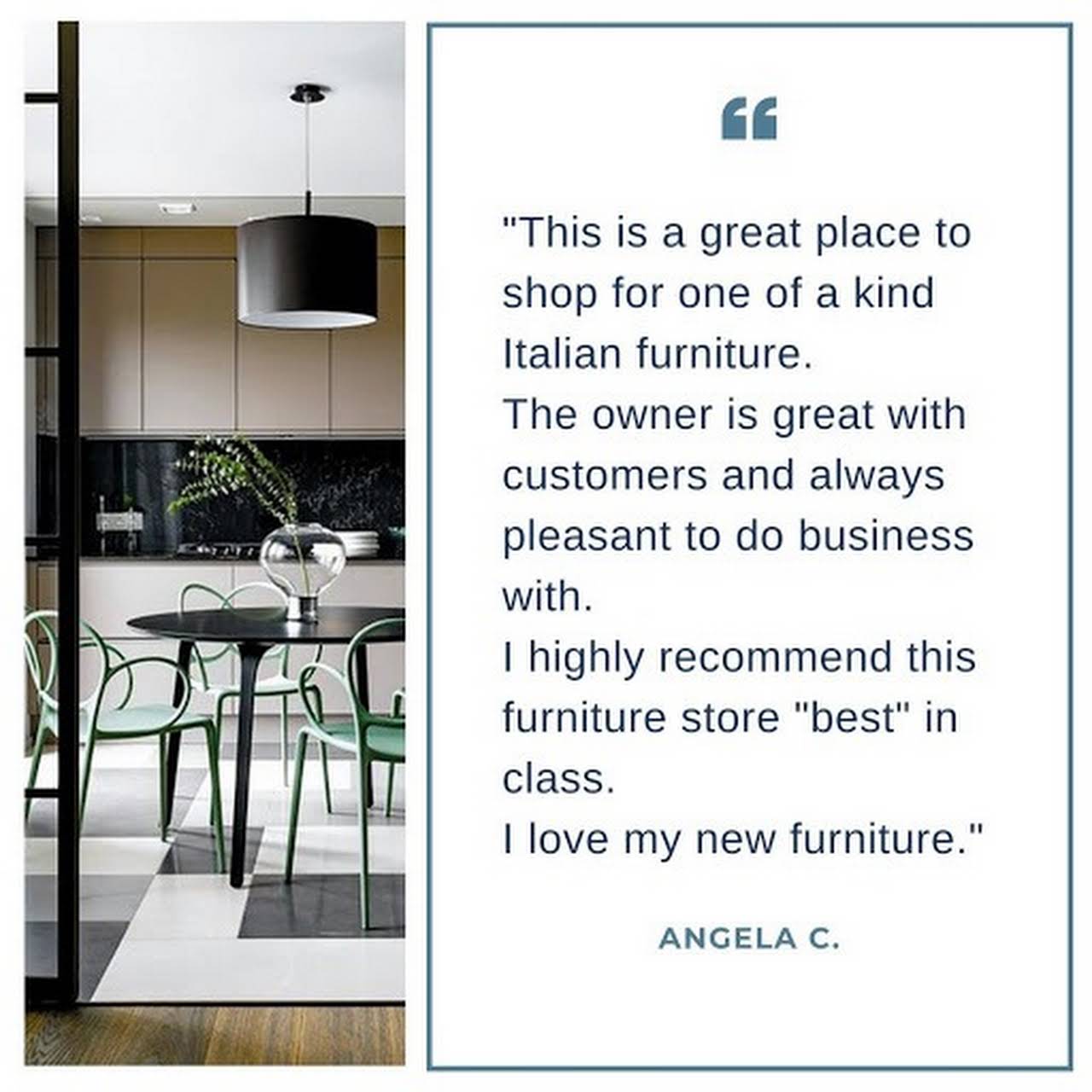 italmoda Furniture Store - We represent over 200 top European Furniture