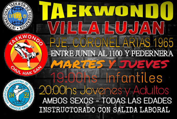 Clases de Taekwondo y Defensa personal CHS, Author: Franco Blasco