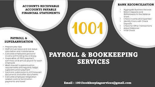 1001 Payroll & Bookkeeping Services