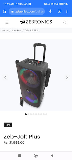 Zebronics Jolt Plus Only 11500 post image