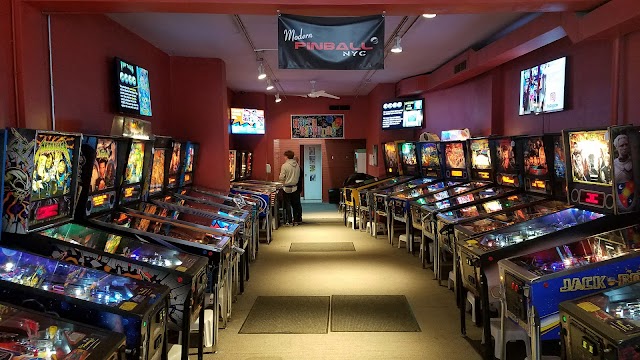 Modern Pinball NYC Arcade, Party Place & Museum