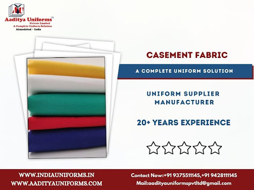 Casement fabric is a medium-weight cloth densely stuffed with fat warp yarns. It is made of cotto… post image