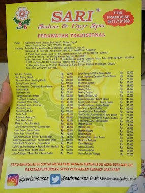 Sari Salon & Day Spa TEBET, Author: Andhina Riskyta