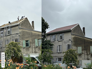 Photo n°11 de Marcelo Renovation COUVREUR - Réparation Étanchéité Nettoyage Hydrofuge Isolation Toiture Velux 38 Isère Grenoble Eybens à Saint-Égrève (Charpentier)