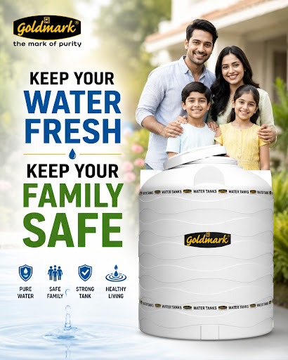 Keep Your Water Fresh. Keep Your Family Safe. 💧🏠 Goldmark Water…