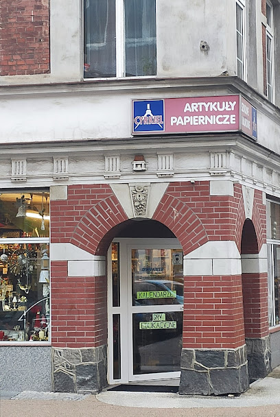 Cyrkiel. Sklep papierniczy. Żur J.