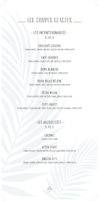 Menu La Belle Époque Auray Page 10