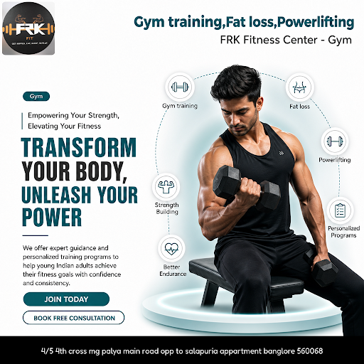 Join FRK Fitness Center – your go-to gym near me for expert powerlifting training to build streng… post image