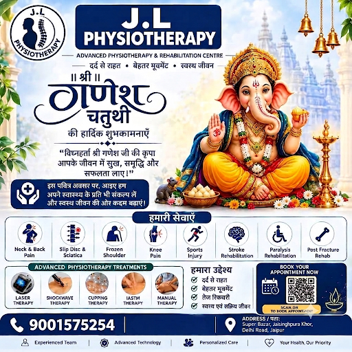 On the auspicious occasion of Ganesh Chaturthi, commit to a healthier, pain-free life! Visit J.L.… post image
