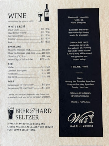 Wil’s Martini Lounge by null