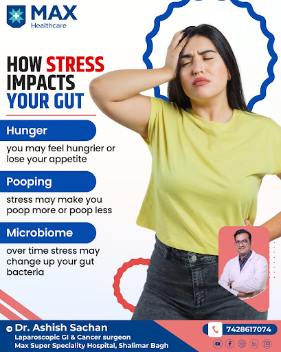 #DrAshishSachan #noida #GutHealth #StressManagement #HealthTips #Gastroenterology #healthcare post image
