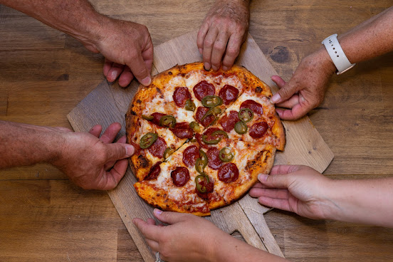 Fired Pizzas by null