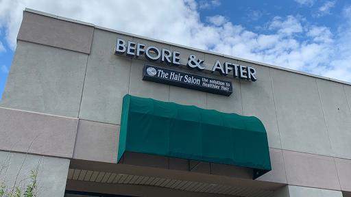 Before and After THE HAIR SALON