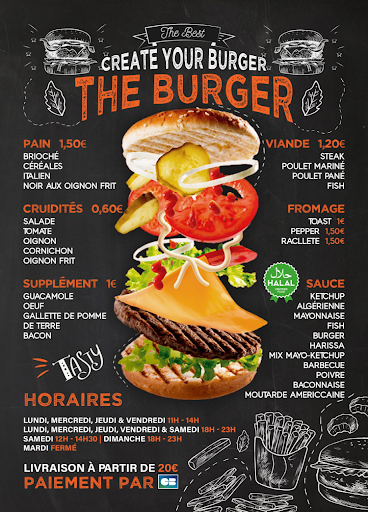 Photo 1 - The burger