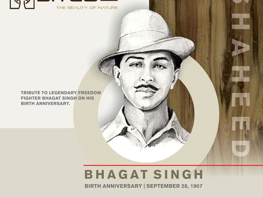 Tribute to the great freedom fighter, Shahid Veer Bhagat Singh on his 113th birth anniversary. post image