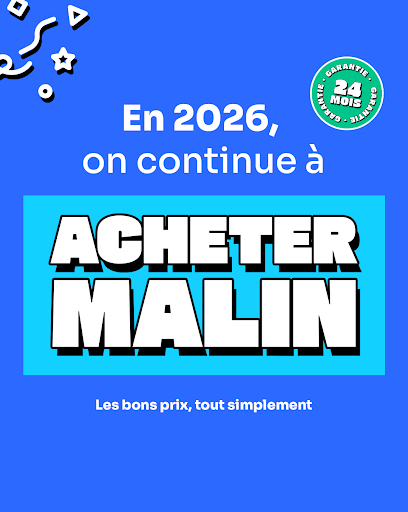 Continuez à acheter malin!