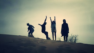 Photos of Varzaneh Sand Hills.