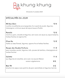 Photo n°26 de Ba khung khung à Versailles (Marché)