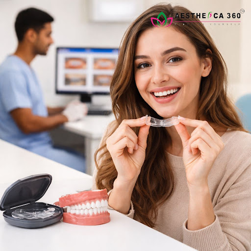 Dreaming of a straighter smile but worried about metal braces? At Aesthetica360™ - Multi-Specialt…