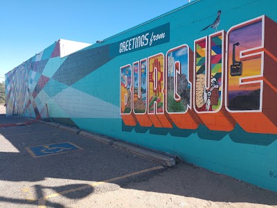 Greetings from Burque mural