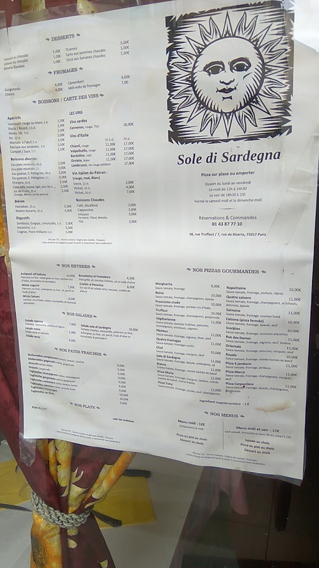 Sole di Sardegna