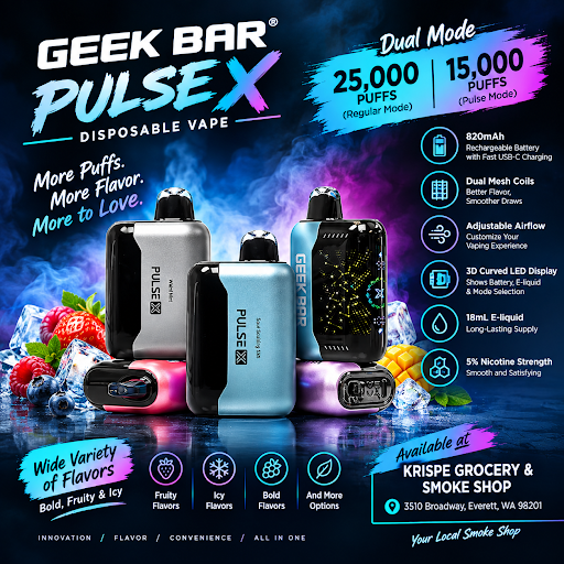 Looking for a new disposable vape to try? The Geek Bar Pulse X offers a sleek design, dual-mode p… post image