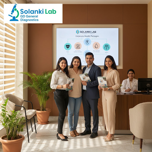 Healthy employees build a stronger company. At Solanki Lab General Diagnostic Centre in Pratap Na…