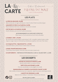 Menu Les Fleurs Du Malt Page 1